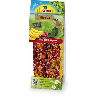 JR FARM Birdys Papagei Banane- Dattel- Himbeere 260g (2 Stck)