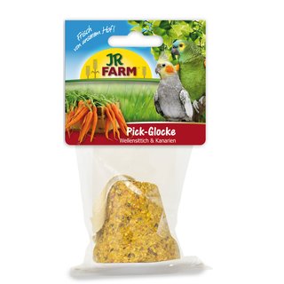 JR FARM Pick- Glocke Wellensittich & Kanarien 150g (1 Stck)