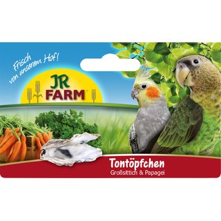 JR FARM Tontpfchen Grosittich & Papagei 260g (1 Stck)