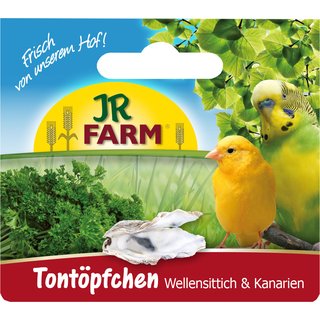 JR FARM Tontpfchen Wellensittich & Kanarien 80g (1 Stck)