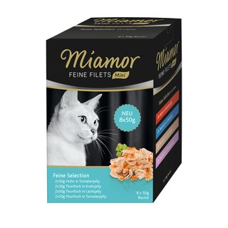 Miamor Feine Filets Mini Multibox Feine Selection 8x50g