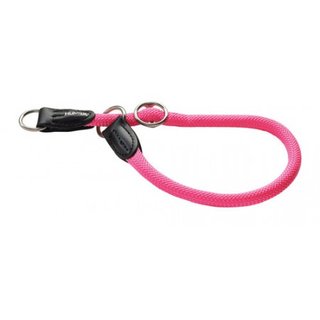 Hunter Dressurhalsung Freestyle 40/8 Tau Neon Pink