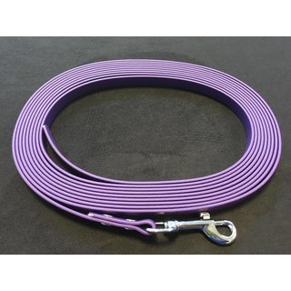 Mystique Schleppleine Biothane violett 5m x 13mm ohne Handschlaufe