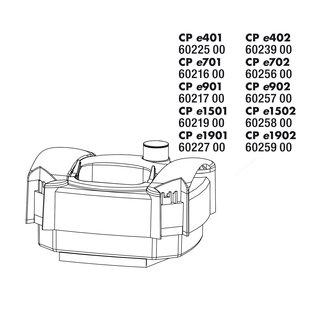 JBL CristalProfi e402 Pumpenkopf greenline komplett