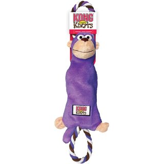 KONG Tugger Knots Monkey S/M, Lila