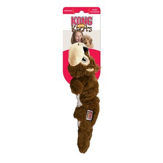 KONG Scrunch Knots Squirrel M/L (32cm), braun