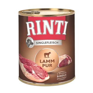 Rinti Singlefleisch Lamm Pur 800g