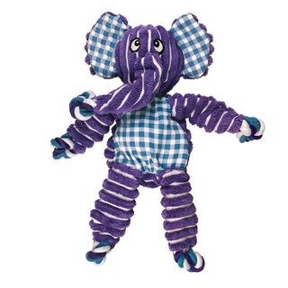 KONG Floppy Knots Elephant M/L, lila