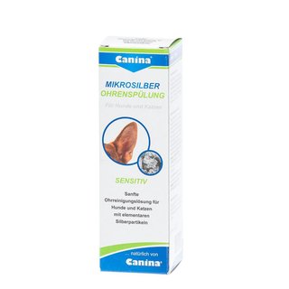 Canina Pharma Mikrosilber Ohrensplung 100 ml