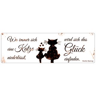 Wo immer sich eine Katze niederlsst...