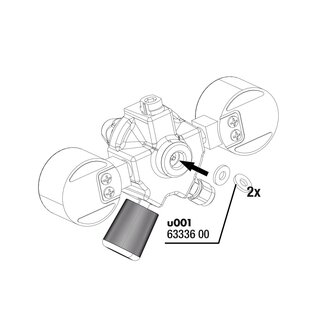 JBL PROFlora Co2 Flachdichtung fr U (2 Stck) bis Charge < 153009 (alt)