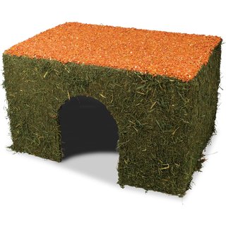 JR FARM Heu- Haus Karotten gro 600g (1 Stck) 32x24x21cm