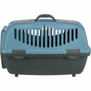 Trixie Transportbox Capri 2, XS-S, 37x34x55 cm, dunkelgrau/lblau