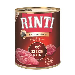 Rinti Singlefleisch Exclusive Ziege Pur 800 g