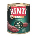 Rinti Singlefleisch Exclusive Hirsch Pur 800 g