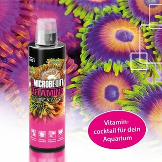 Microbe-Lift Vitamins Meerrwasser, Vitamine & Aminos 118ml