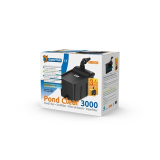 Superfish Pond Clear 3000 Kit inkl. UVC 5W, Pumpe 1000l/h (3in1)