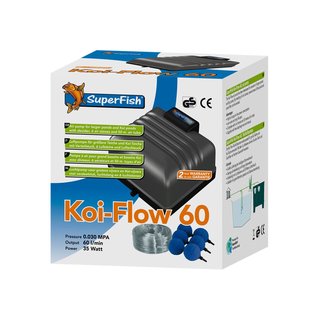Superfish Koi Flow 60 Professional Belftungsset 35 Watt, 3600 l/h