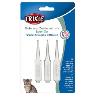 Floh-und Zeckenschutz Spot-On fr Katzenkinder, 3 X 0,6ml  ab 2-8 Monate