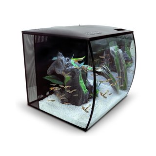 Fluval Flex 57 Liter schwarz