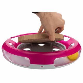 Spielplatte Race & Scratch, Kunststoff, 37 cm