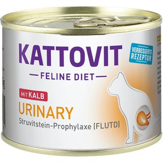 Kattovit Feline Diet Urinary Kalb 185g