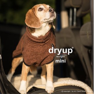 DRYUP cape Mini, braun, 35 cm