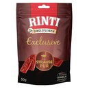 Rinti Singlefleisch Snack Strau pur 50g