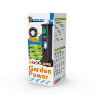 Superfish Gardenpower, Gartensteckdose mit Timer