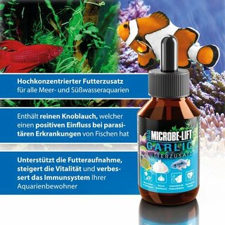 Microbe-Lift Garlic Futterlockstoff 100ml