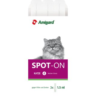 Amigard Spot-on Katze 3 x 1,5ml
