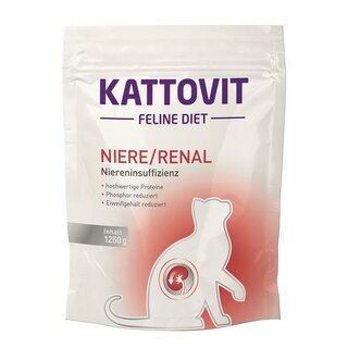 Kattovit Feline Diet Niere/Renal 1250g