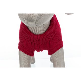 Trixie Pullover Kenton, S: 33cm, rot