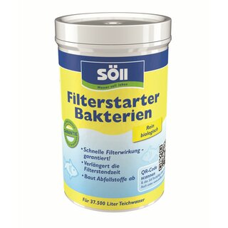 Sll FilterstarterBakterien 250g fr 37.500L