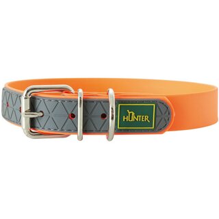 Hunter Halsband Convenience, M-L, 55cm, neonorange