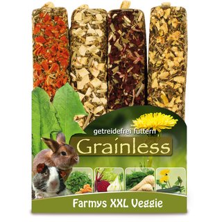 JR FARM Grainless Farmys XXL Veggie 450g (4 Stck)