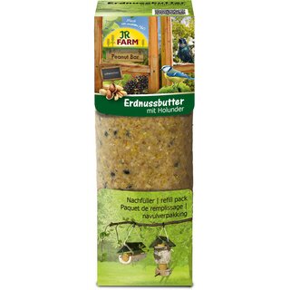 JR FARM Peanut Bar Erdnussbutter mit Holunder 350g (1 Stck)