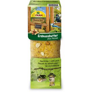 JR FARM Peanut Bar Erdnussbutter mit Nssen 350g (1 Stck)