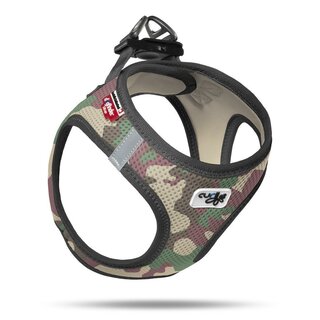 Curli Brustgeschirr Vest Air-Mesh Camo S