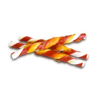 Zeus Better Bones Ente mit Cranberry, 10cm Twists mit Hhnerfleisch umwickelt 10 Stck 114g