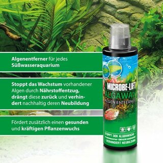 Microbe-Lift Algaway, Algenentferner 118ml