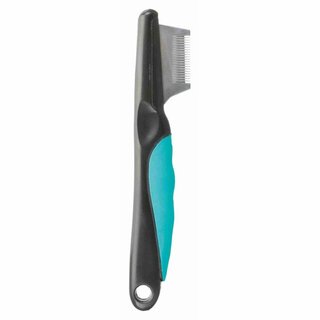 Trixie Trimm-Messer, fein Kunststoff/Edelstahl, 19cm, diverse Farben