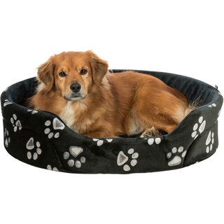 Bett Jimmy, oval, 65 x 55 cm, schwarz