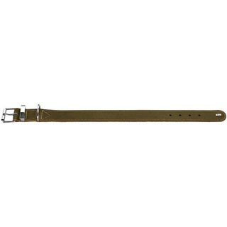 Hunter Halsband Aalborg Special S (45cm) Leder, olivgrn