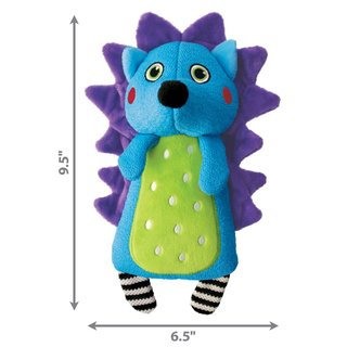 KONG Whoopz Hedgehog medium (24cm), blau