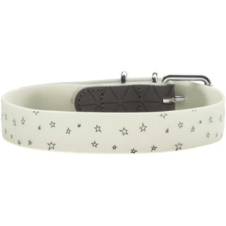 Hunter Halsband Convenience Reflect Glow 45/S-M Kunststoff, wei fluores., refl.Sterne