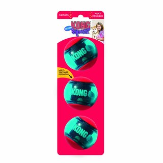 KONG Squeezz Action Ball L , rot, 2 stck
