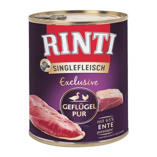 Rinti Singlefleisch Exclusive Geflgel Pur 800g