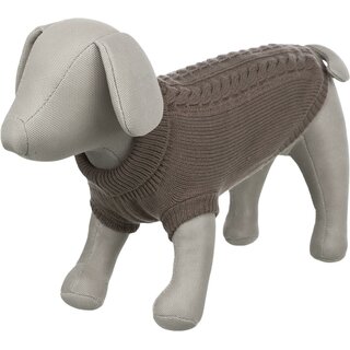 Trixie Pullover Kenton, S: 36cm, taupe