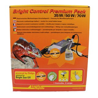 Lucky Reptile Bright Control PRO III 35W/50W/70W Premium Pack inkl. Fassung